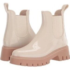 Dolce Vita Thunder Waterproof Lug Sole Boho Western Ankle Rain Boots Size 6